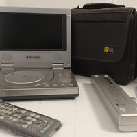 Lettore DVD portatile 7 pollici 220/12v 