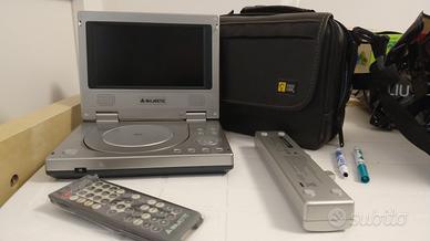 Lettore DVD portatile 7 pollici 220/12v 