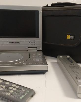 Lettore DVD portatile 7 pollici 220/12v 