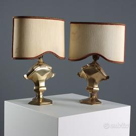 Coppia di Lampade da Tavolo - Fine XIX Secolo