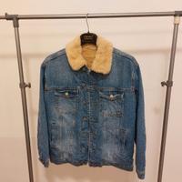 Giacca di jeans imbottita donna XS/S OVS (nuova)