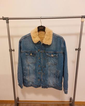Giacca di jeans imbottita donna XS/S OVS (nuova)