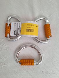 Moschettoni Petzl triact look omnia