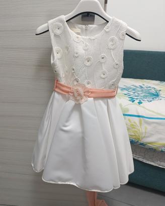 Vestito cerimonia taglia 4 anni