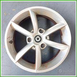 Cerchio Singolo in Lega Smart Fortwo Cabrio 451 15
