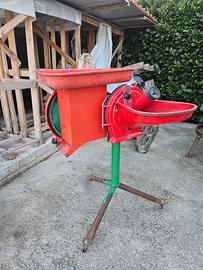 Mulino elettrico per cereali con sgranatrice