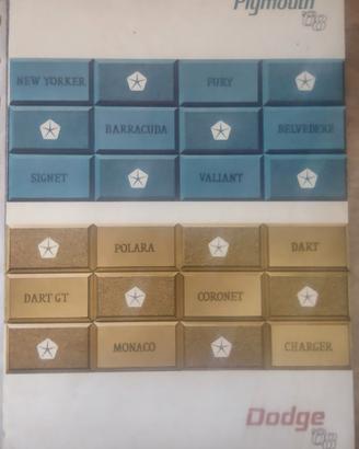 Depliant Dodge Plimouth