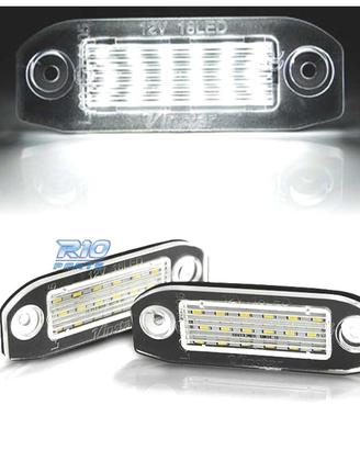 LUCI TARGA A LED PER VOLVO C30, S40, S60, S80, V70