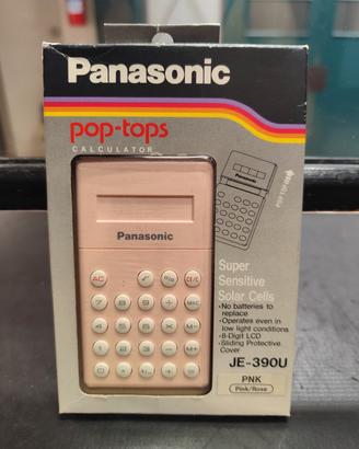 Calcolatrice Panasonic pop-tops vintage