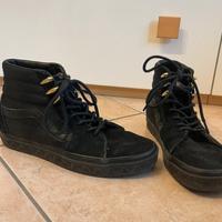 Vans high top marvel “balck panther”