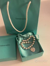 Bracciale tiffany originale con sfere grandi