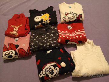set di maglioncini bimba