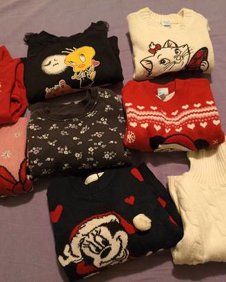 set di maglioncini bimba