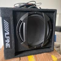 Subwoofer alpine + amplificatore