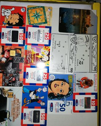 Carte telefoniche estere rare