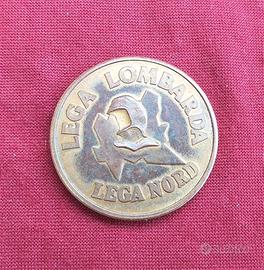 Moneta 5 Lire 1848 Lega Nord Governo Provvisorio