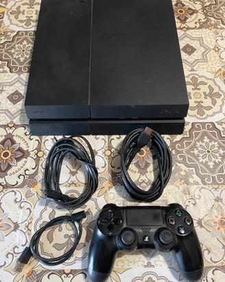 Ps4 Sony PlayStation 4 Console - Jet Black Fw 9.03