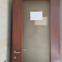Porte interne in Mogano vero legno