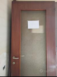 Porte interne in Mogano vero legno