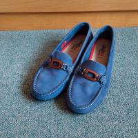 Mocassini donna scamosciati 