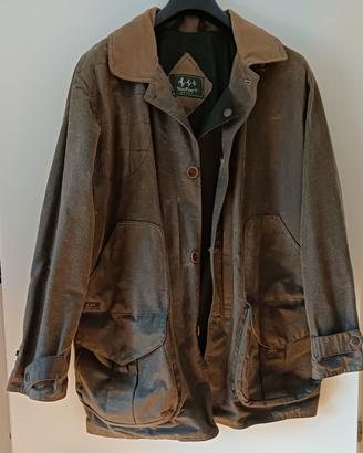 Giaccone in cotone cerato