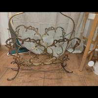 portariviste vintage in ottone 