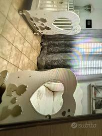 culla a forma di cuore baby e per con swaroski