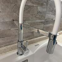 Miscelatore bianco e acciaio Franke