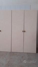 Ante per armadio legno laccato avorio H210