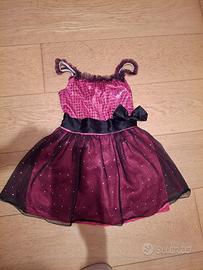 vestito carnevale bimba 3-5 anni