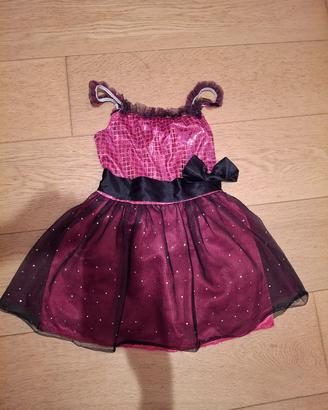 vestito carnevale bimba 3-5 anni