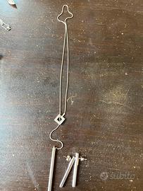 Collana orecchini e anelli
