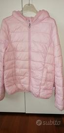 Piumino leggero Benetton rosa e fucsia tg. 8-9