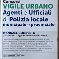 Libro concorso vigile urbano edizione 2024