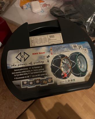 Catene da neve KNS 9mm - Misura 50 - Nuove