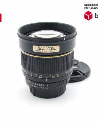 Samyang 85 F1.4 Aspherical IF UMC (Nikon)