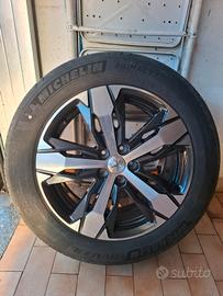 gomme + cerchi in lega Peugeot 5008 