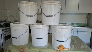 Secchi Miele Alimentari 20L con coperchio