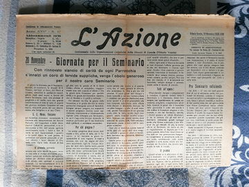 Rivista l'Azione vintage anni '30-'50