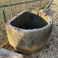 Piletta lavatoio in pietra rosso Verona