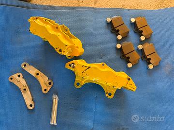 Kit Set 4 Pompanti Big Brake Bmw e46 posteriore