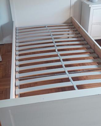 Letto singolo ikea Sultan 90x200 +  materasso