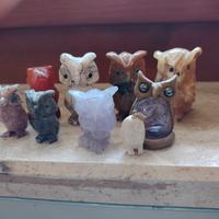 collezione di gufi