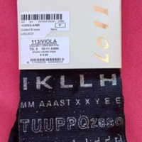 Collant nero bambina
