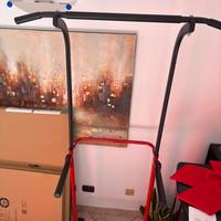 Sbarra per trazione calistenich con presine