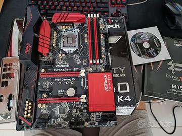 scheda madre ASRock LGA 1151 + intel i5 6500