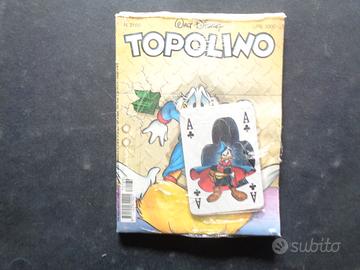 TOPOLINO N. 2169 BLISTERATO con allegato CARTE[A]