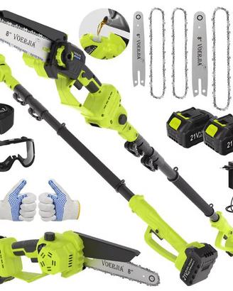 Potatore telescopico 2 in 1 con seghe mini da