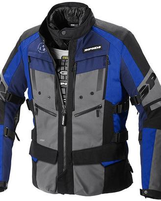 Giacca moto Spidi 4 SEASON EVO H2OUT BLU Taglia L