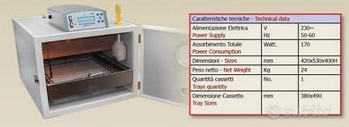 INCUBATRICE PER PAPPAGALLI-NUOVO fine serie